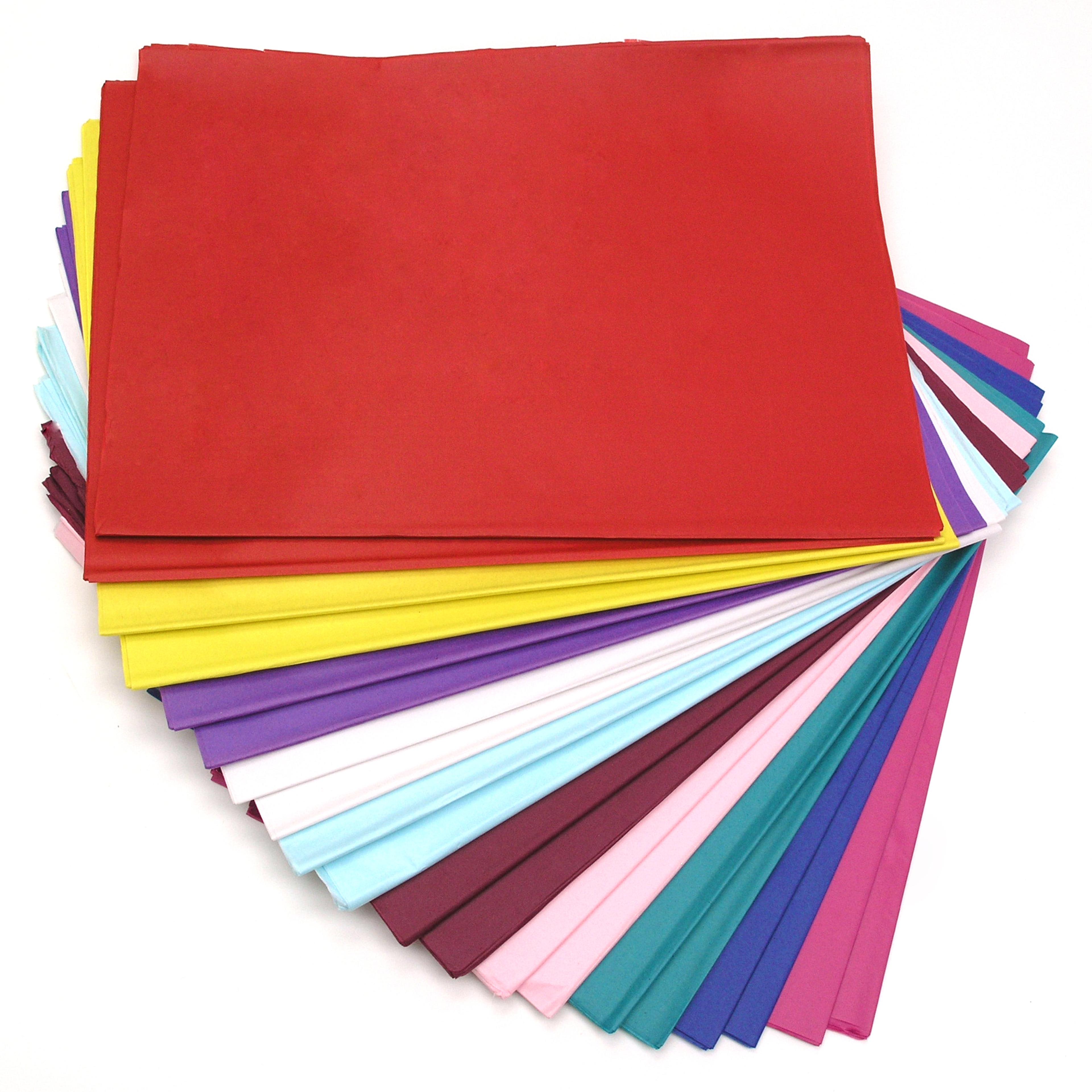 Assorted Tissue Paper - Pack of 480