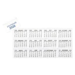 Classmates 2026 Calendar Tabs - Pack of 50