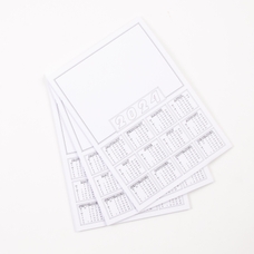 2024 Month View Calendar With Blank Area - Pack of 50