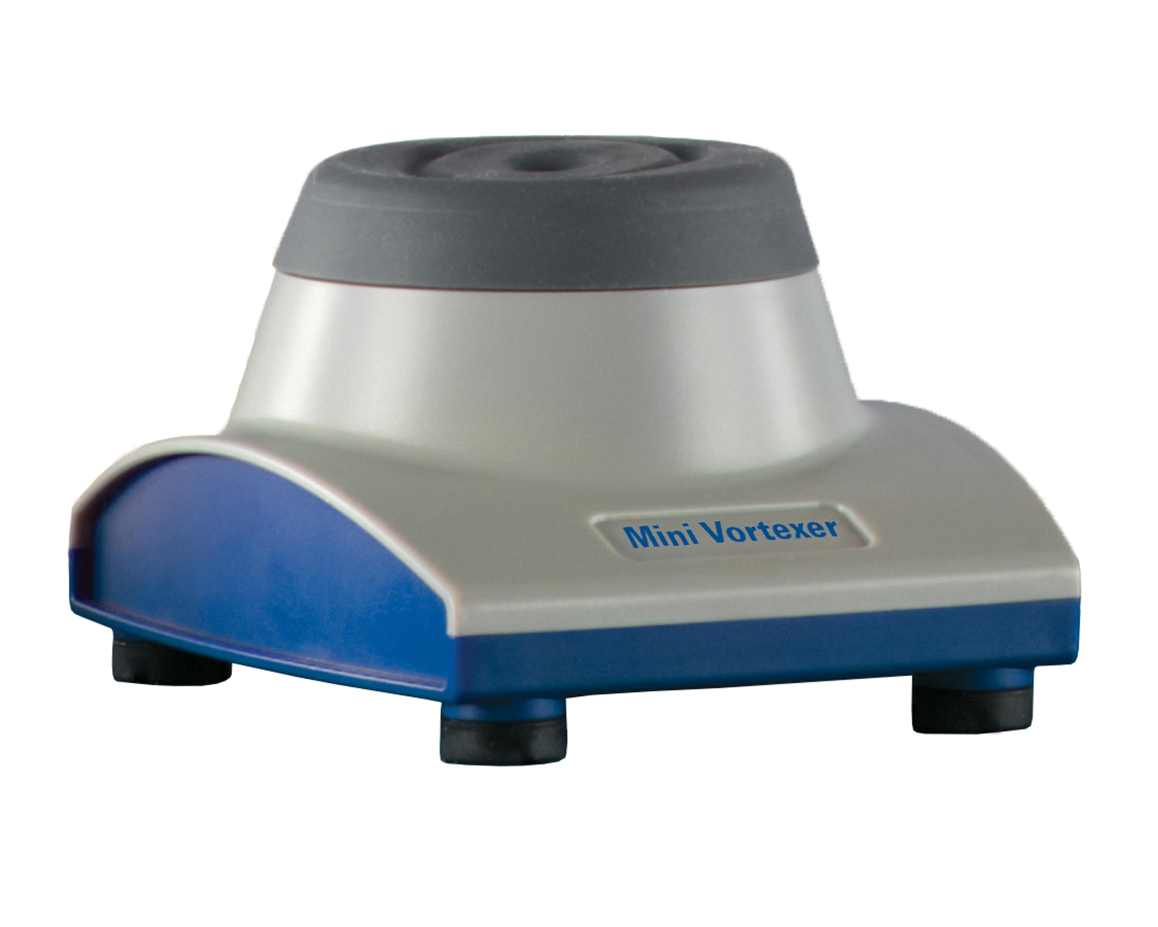 Mini Vortex Mixer (100-240VAC, 50/60Hz) - Grey/Blue
