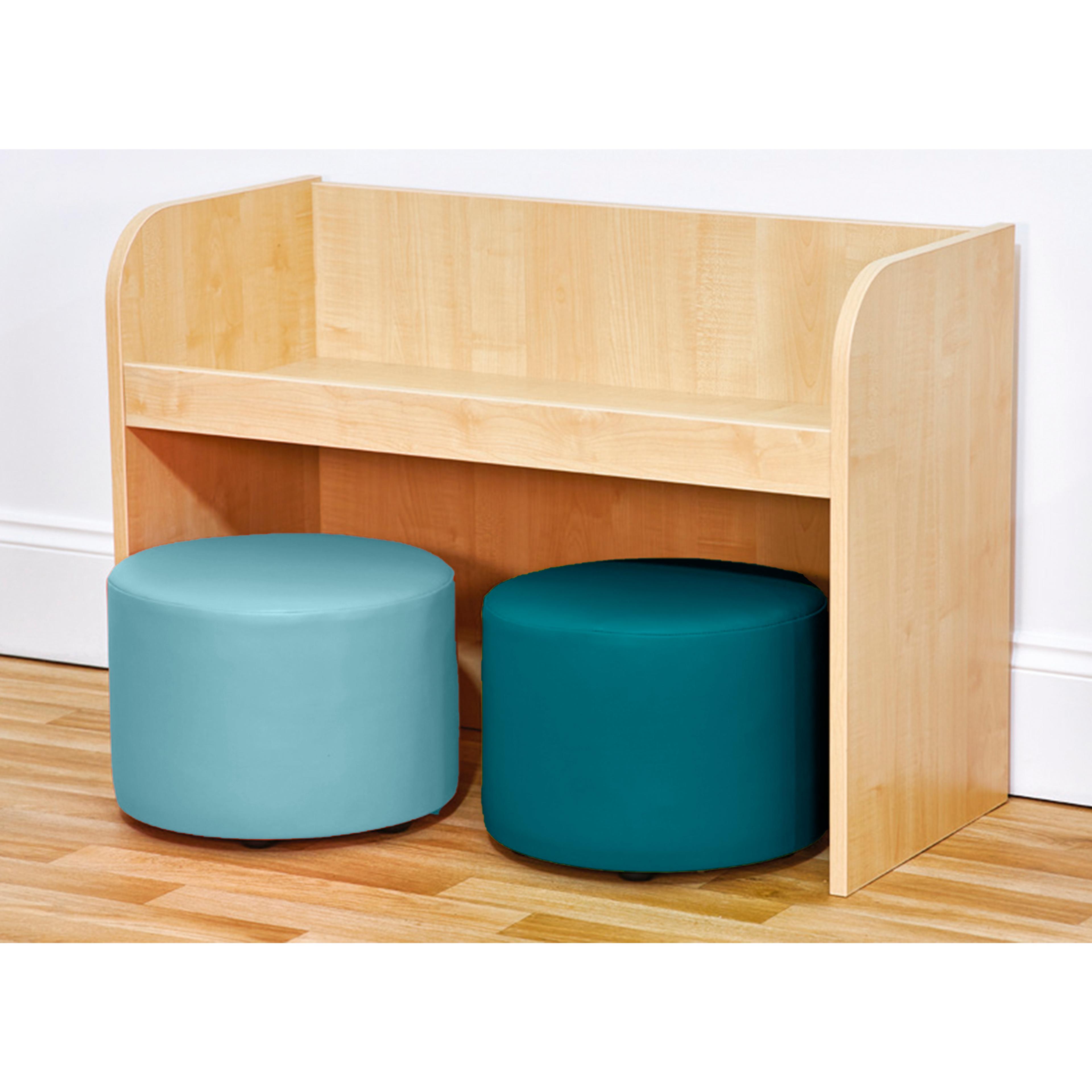 Maplescape Bench with Two Dot Seats from Hope Education