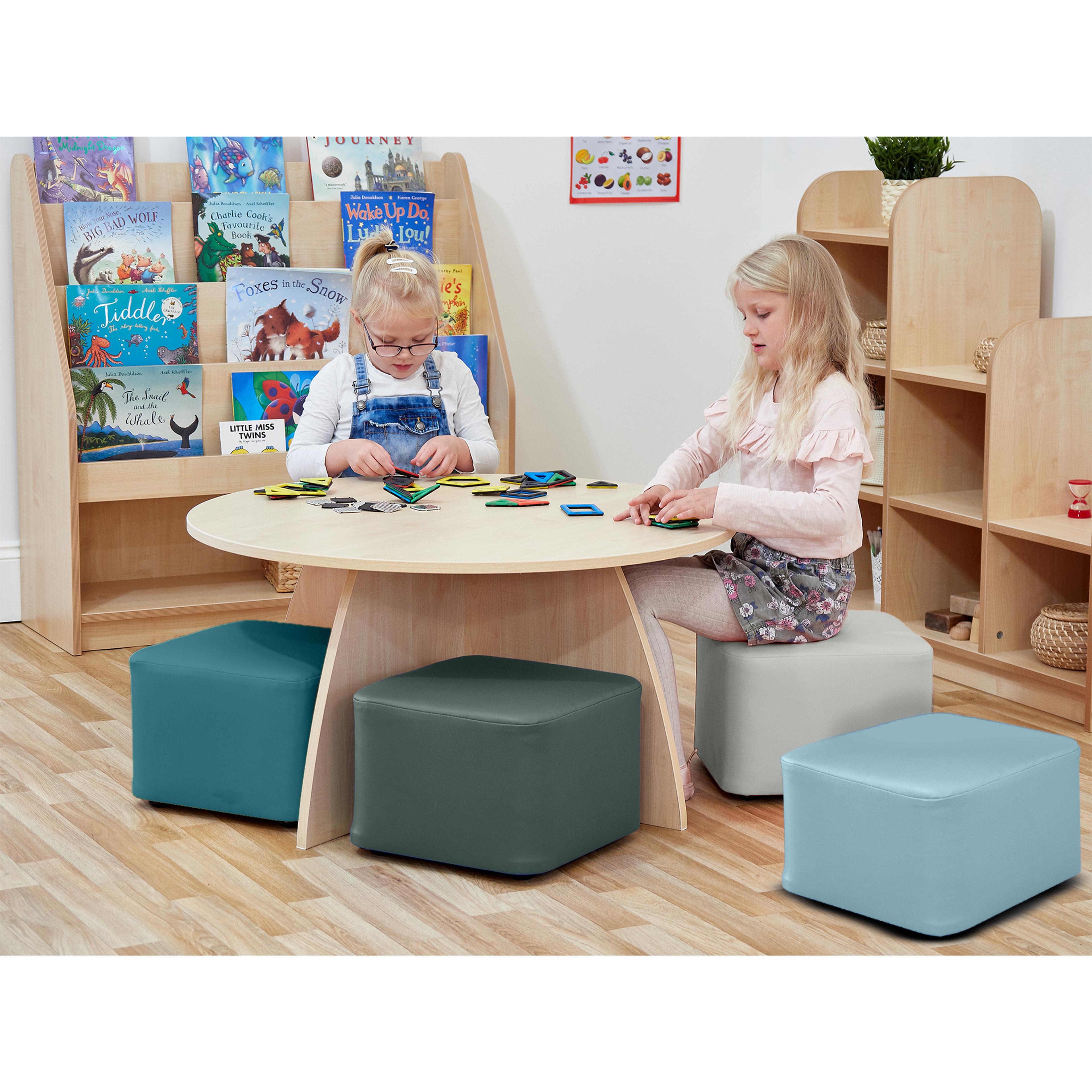 Maplescape Activity Table with Four Seats from Hope Education