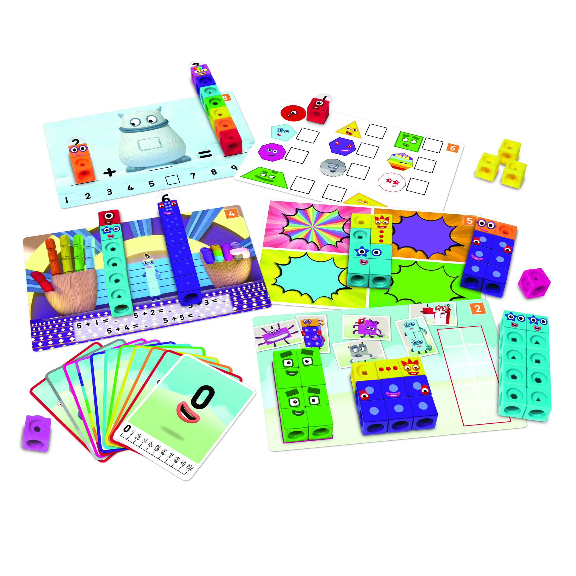 Mathlink Cubes Numberblocks 1-10 Activit