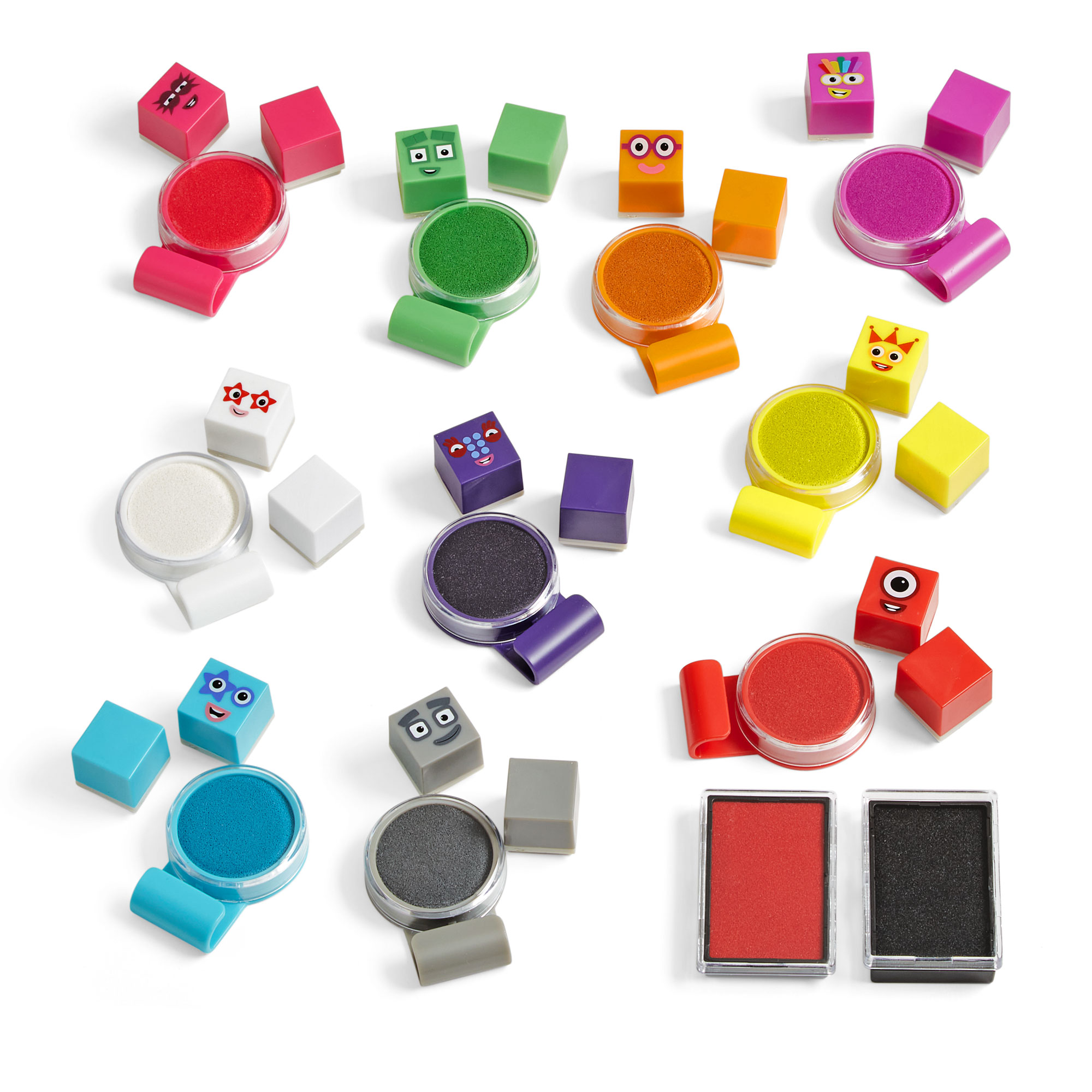 Numberblocks Stampoline Park Stamp Activ