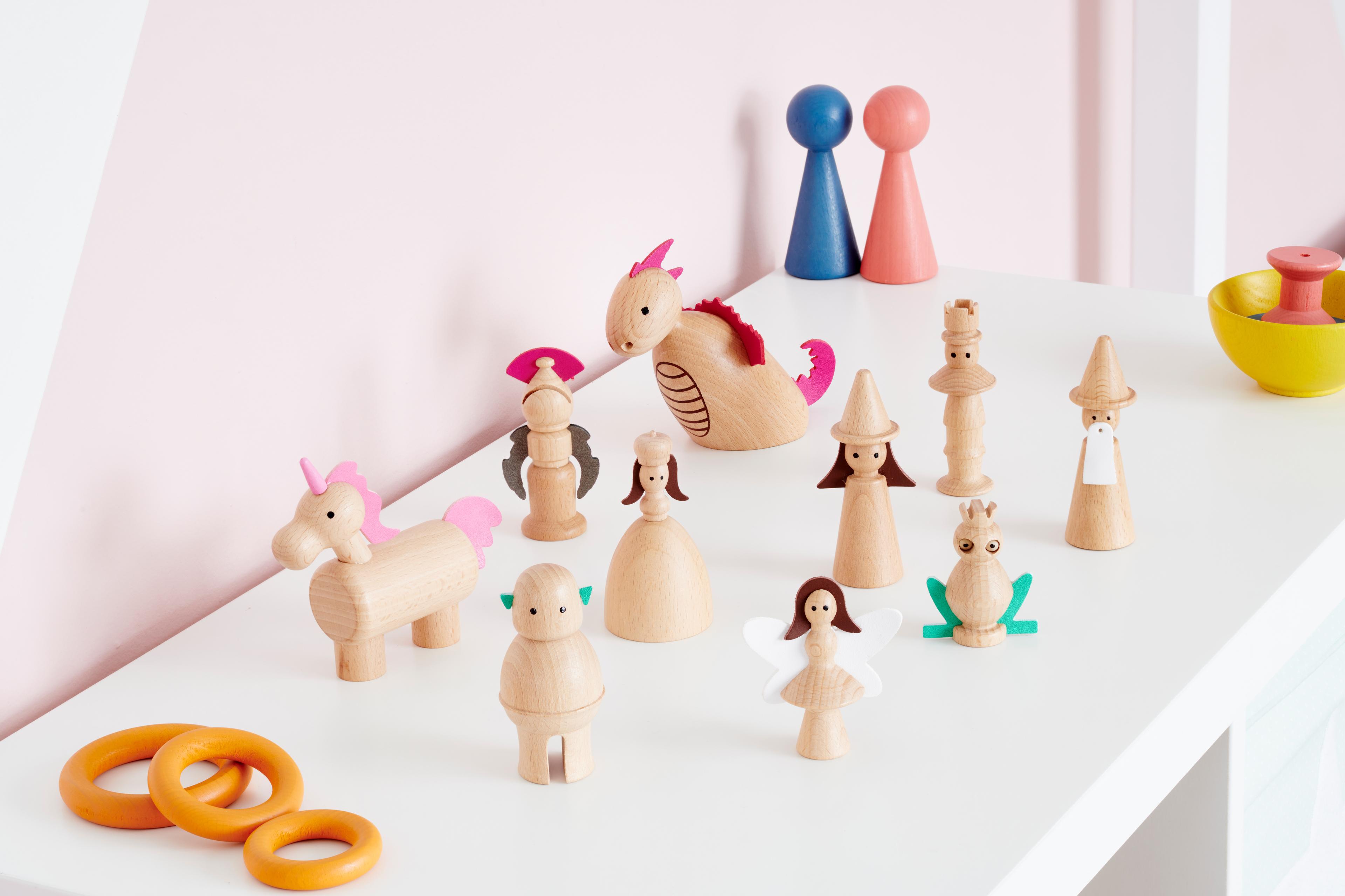 tickit Wooden Enchanted Figures - Pack of 10