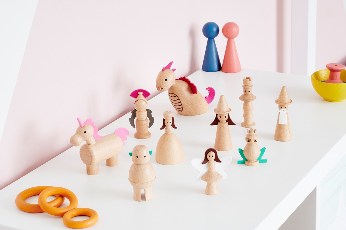 tickit Wooden Enchanted Figures - Pack of 10 | HP00052029 | Hope
