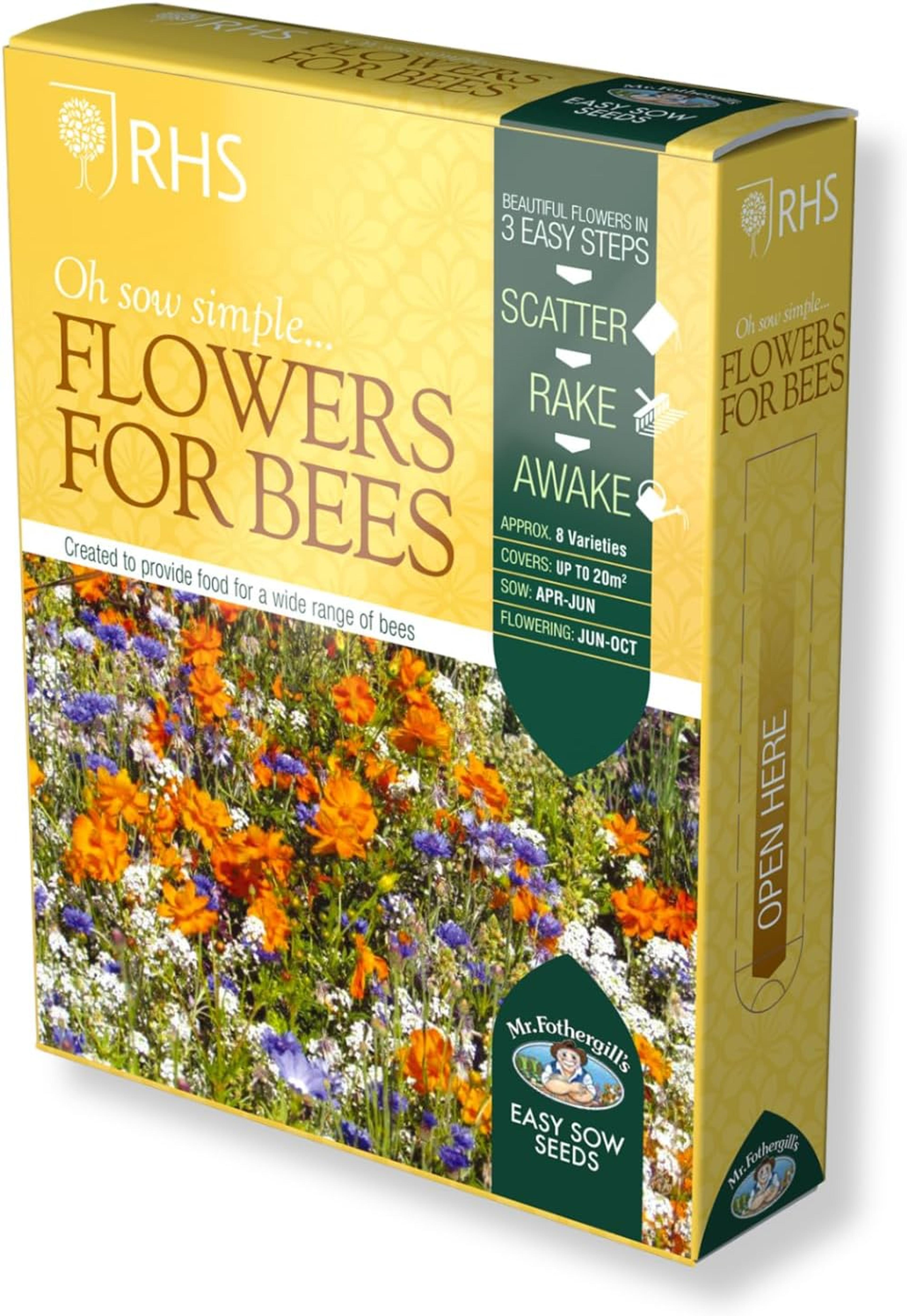 RHS Flowers for Bees Seed Pack 