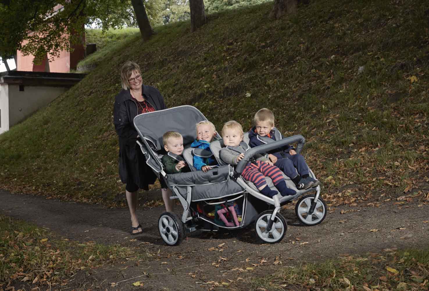 Cabrio quad clearance pushchair