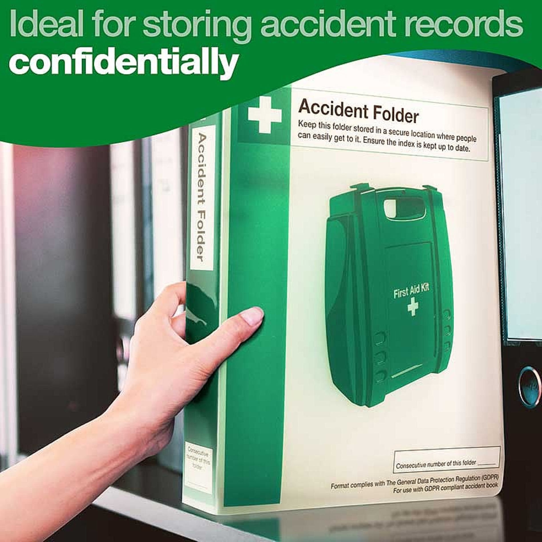 A4 Accident Report Folder