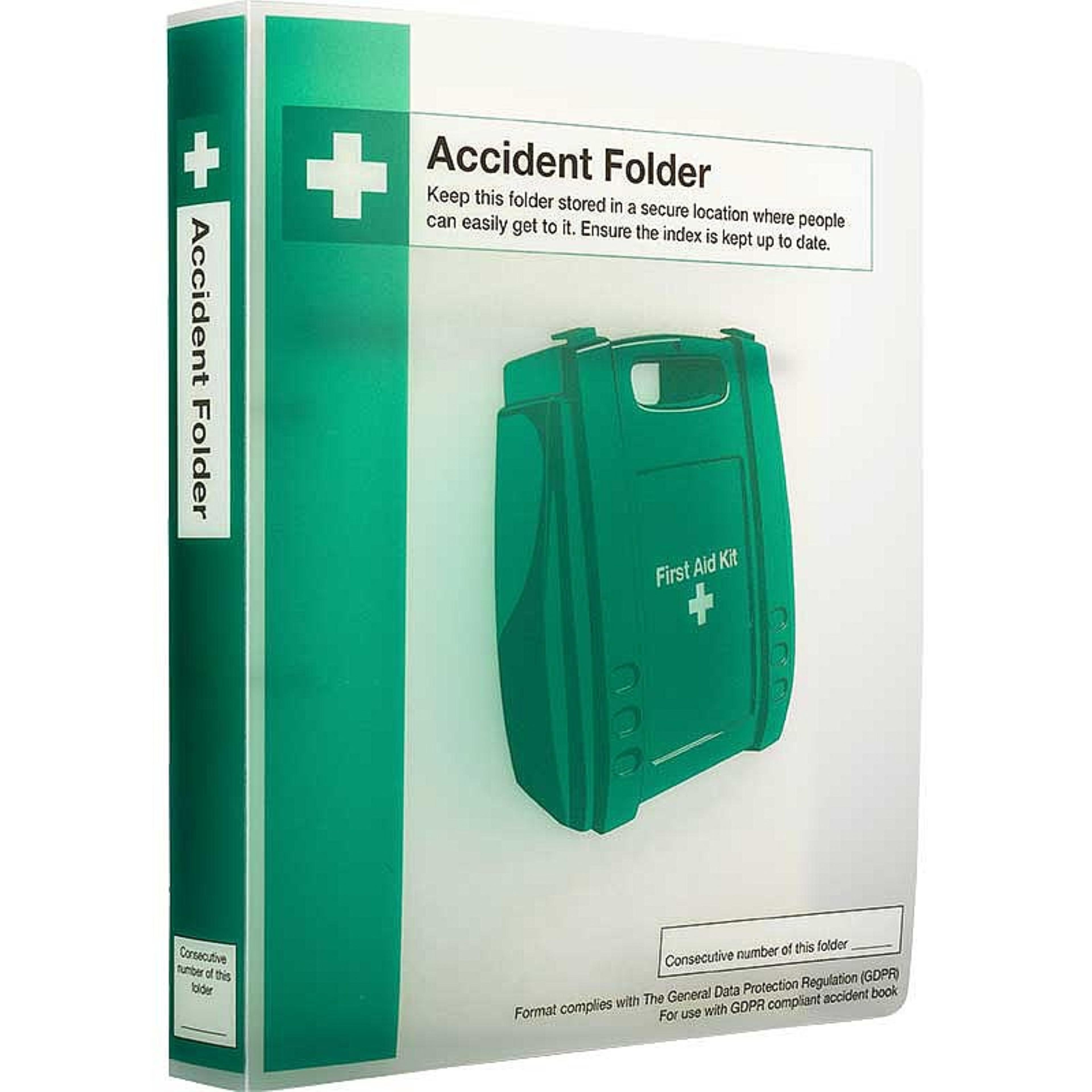 A4 Accident Report Folder