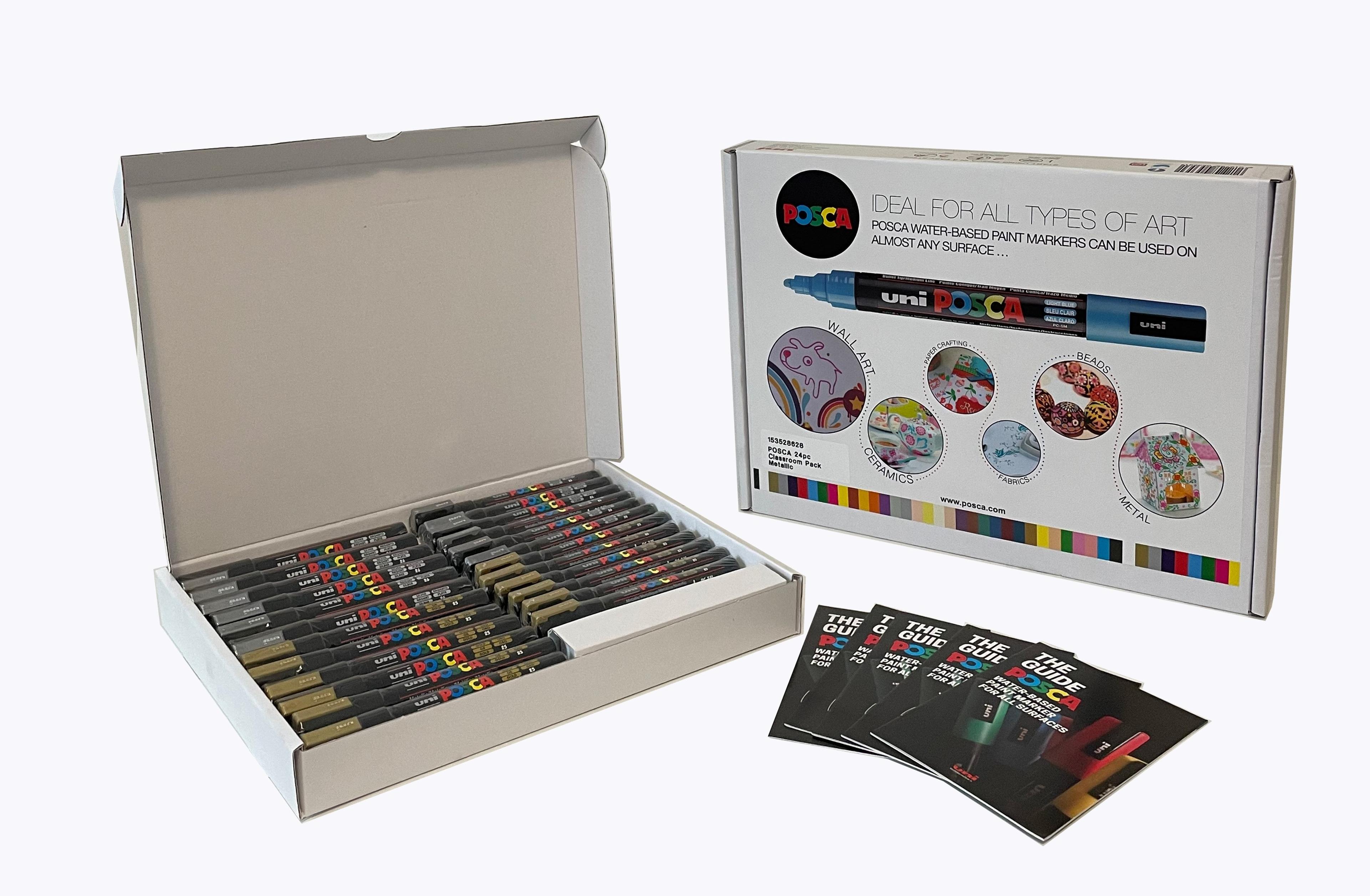 POSCA Assorted Classpack - Metallics - Pack of 24
