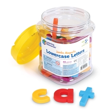 Learning Resources Jumbo Lowercase Magnetic Letters - Set of 40
