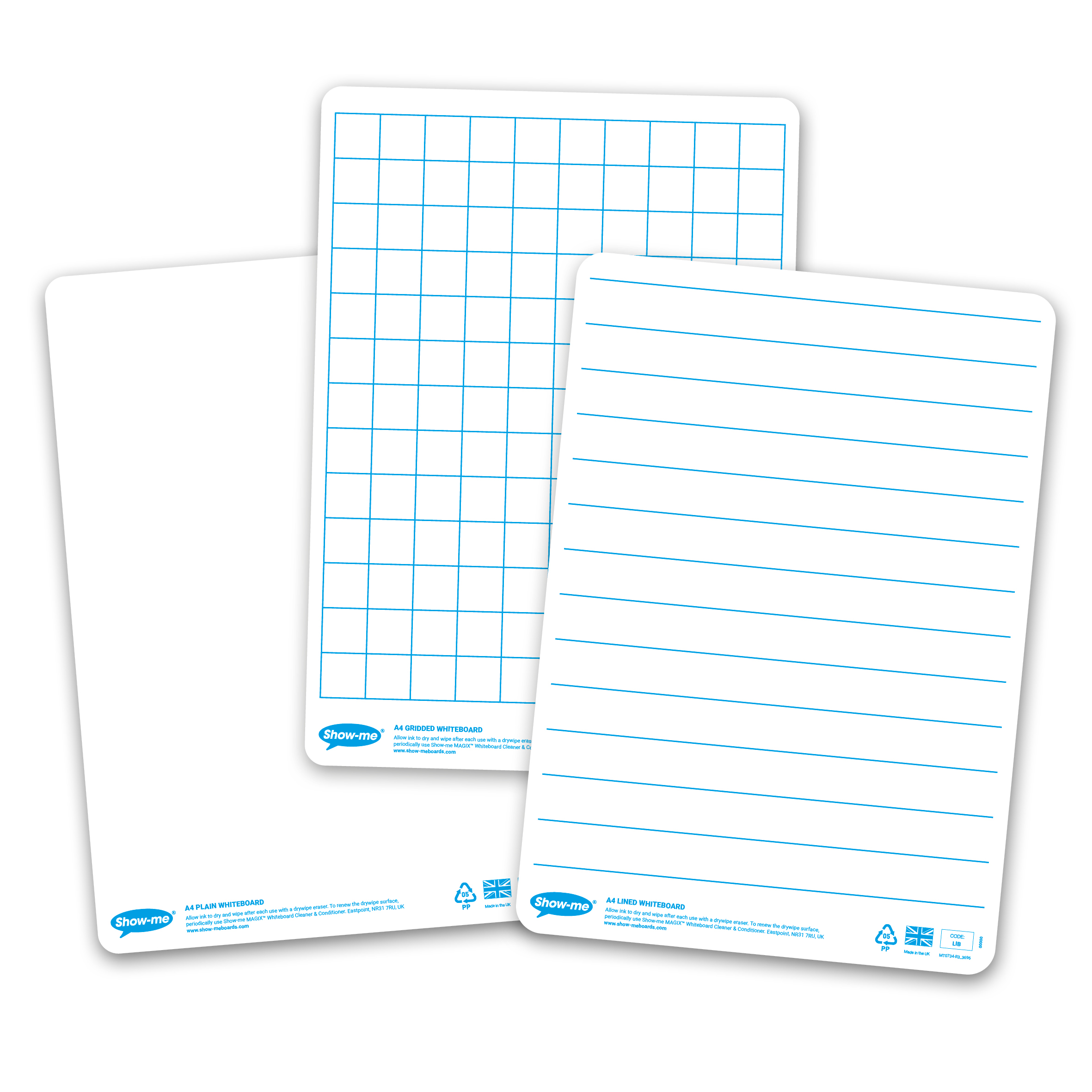 Show-me Bulk Box 100 Boards Pens  Eraser