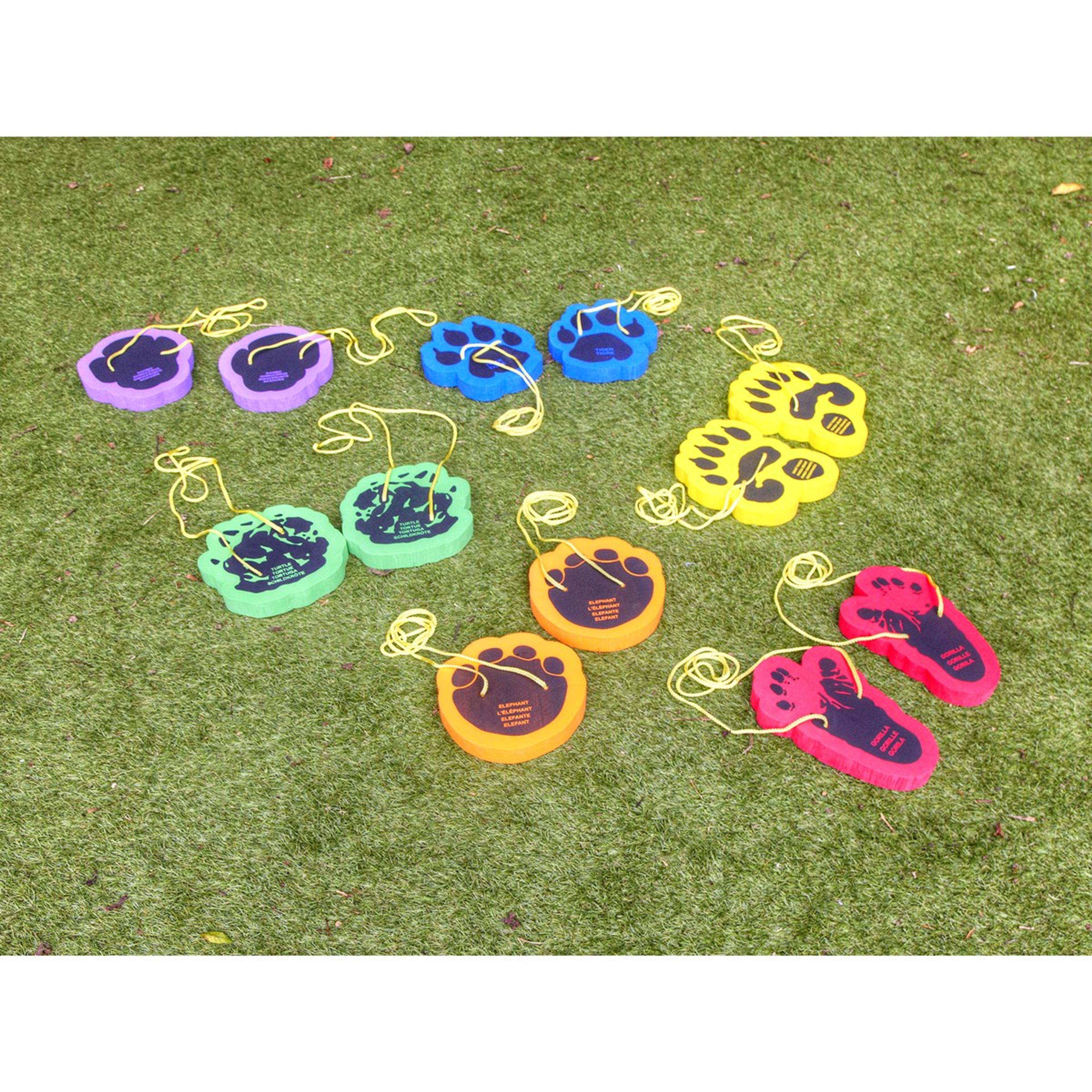 Six Pairs of Giant Animal Stilts from Hope Education