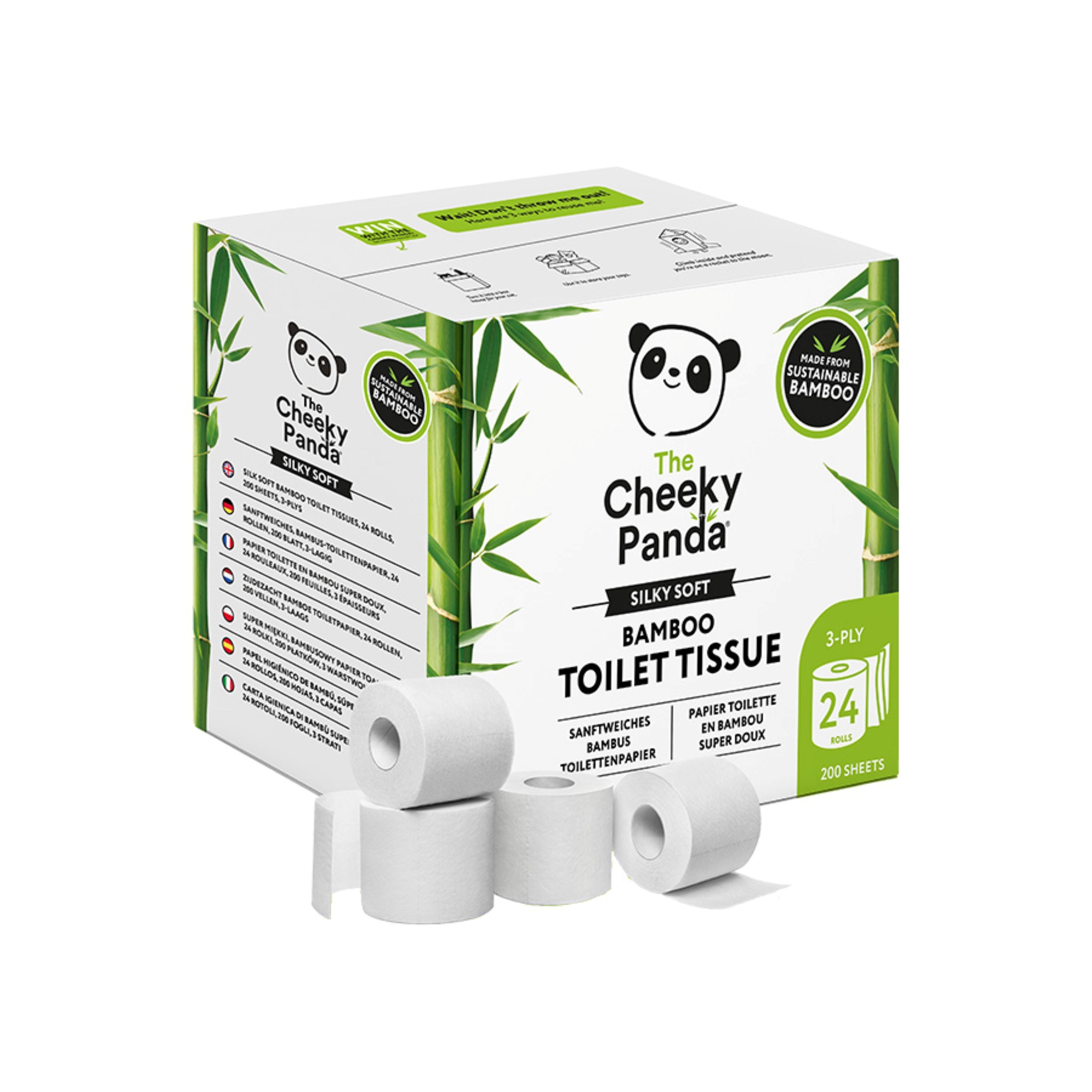 Cheeky Panda Toilet Tissue - Pack of 24