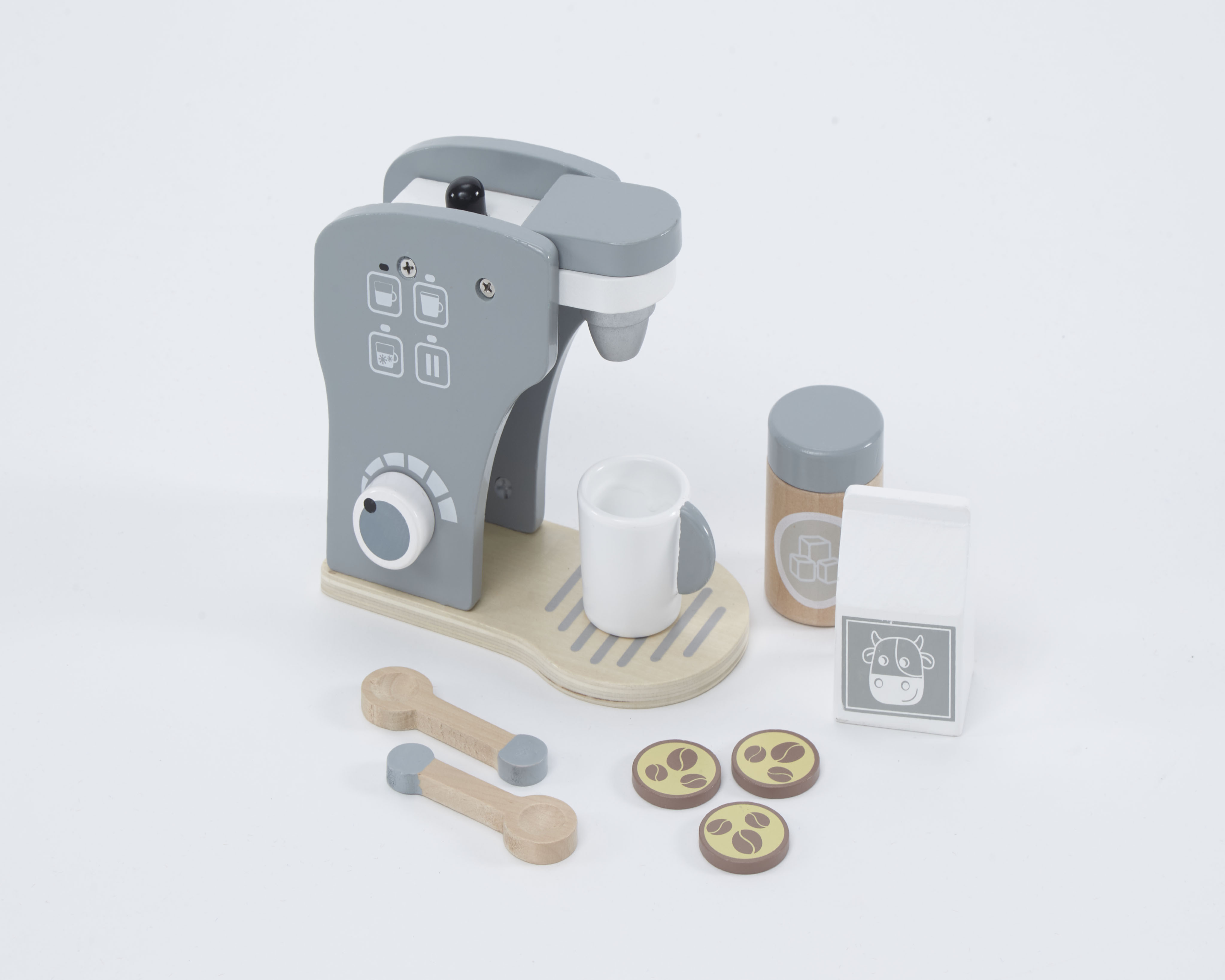 GP00052633 FSC Wooden Coffee Machine from Hope GLS Educational Supplies