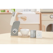 Wooden Food Mixer from Hope Education - White and Grey 