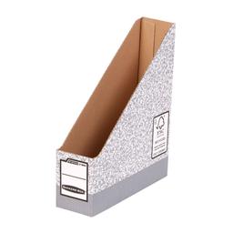 System Magazine File - Grey/White - Pack of 10