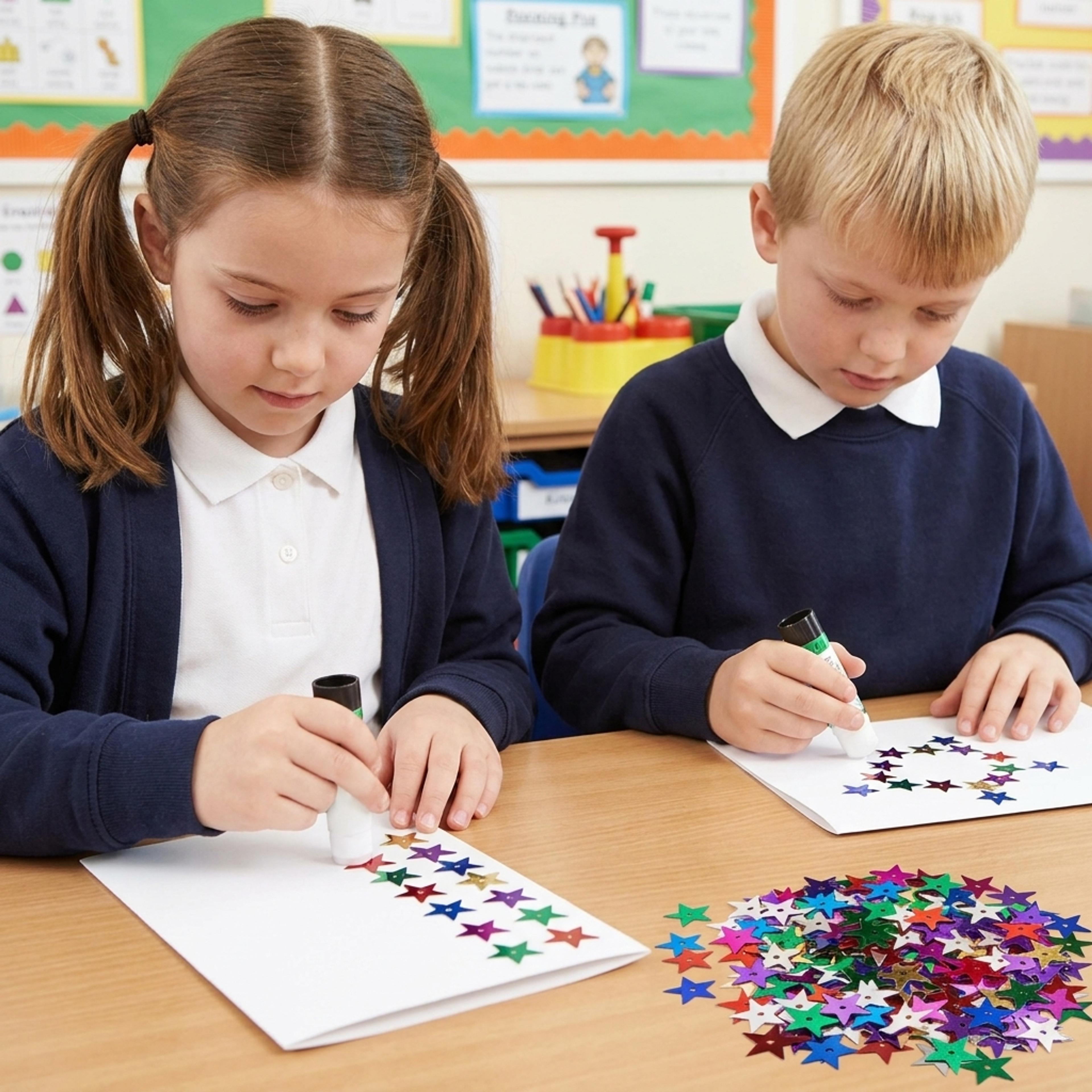 Classmates Mixed Star Sequins - 90g