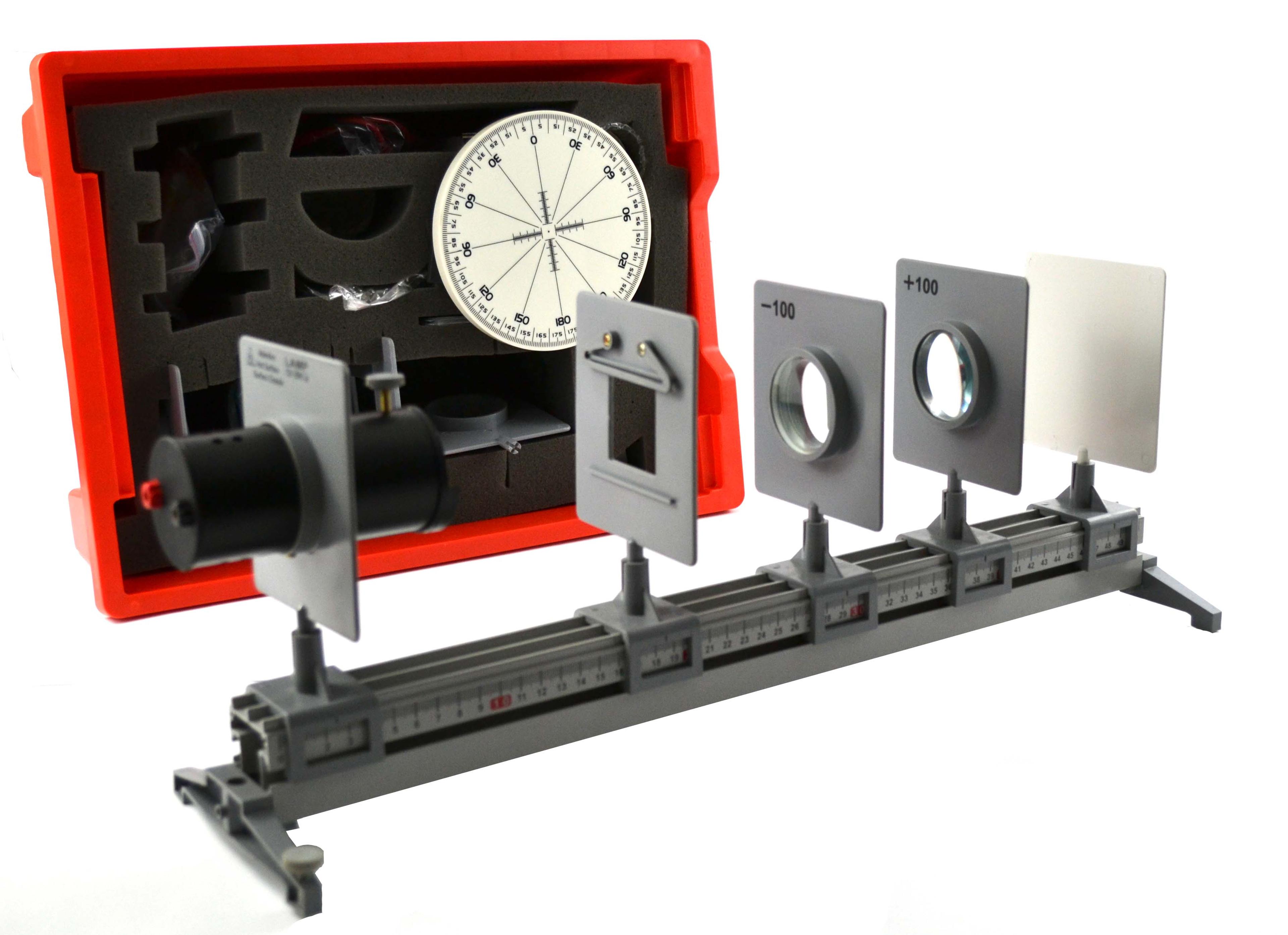 Optical Bench with Accessory Kit