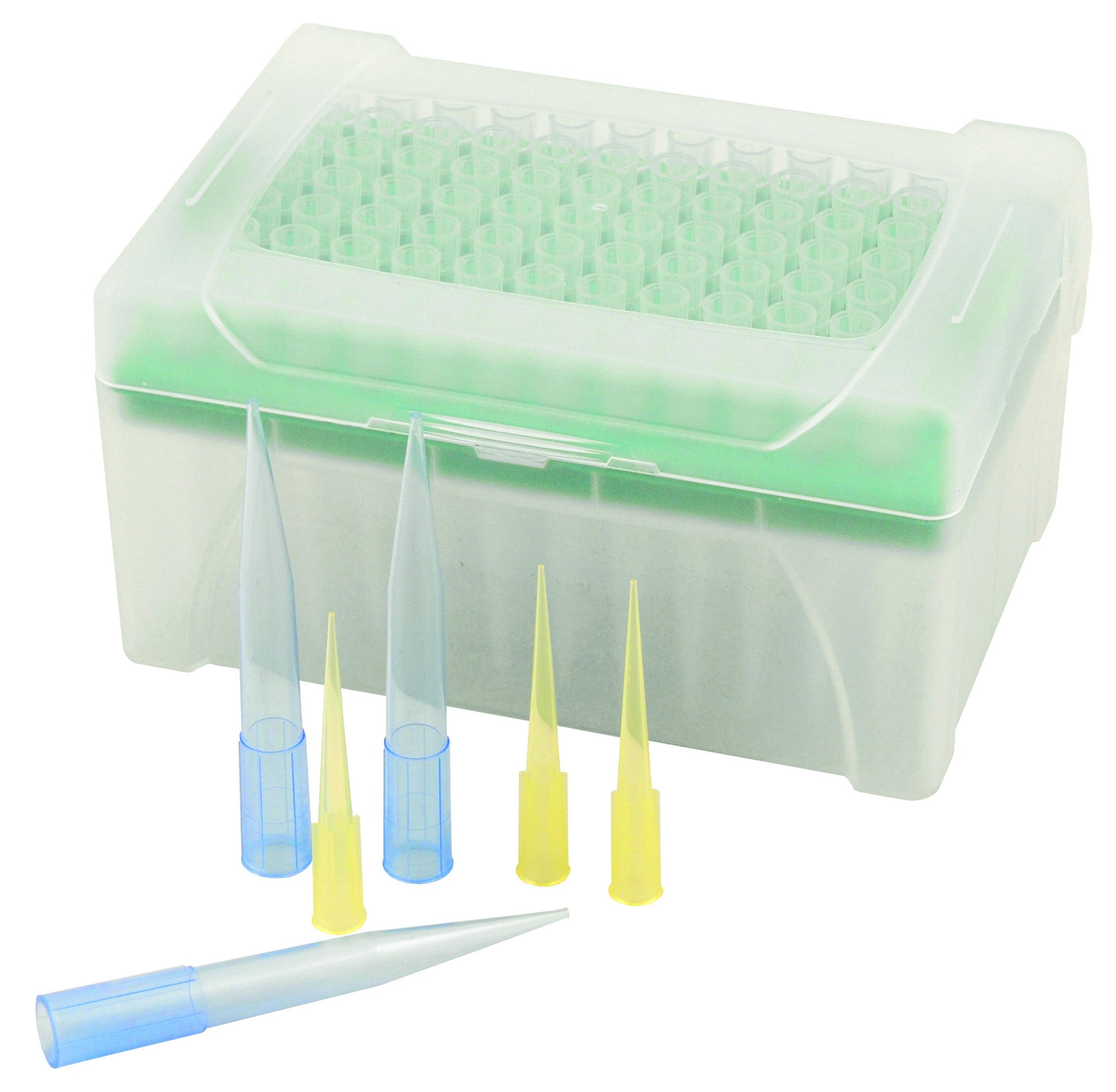 Tips for Micropipette - 200 - 1000µl - Sterilised - Pack of 96