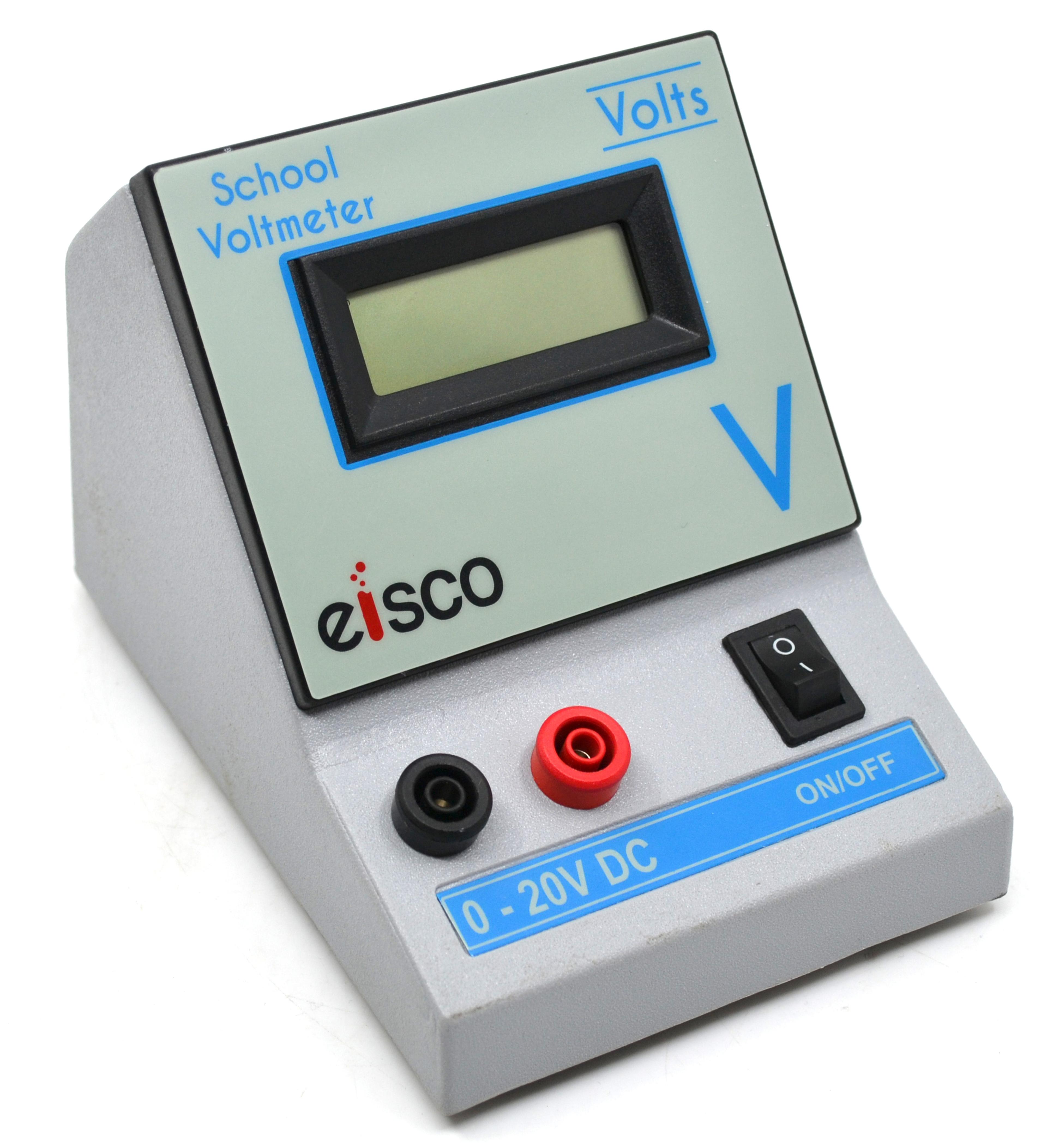 eisco Digital Voltmeter - 0 - 19.9V d.c.
