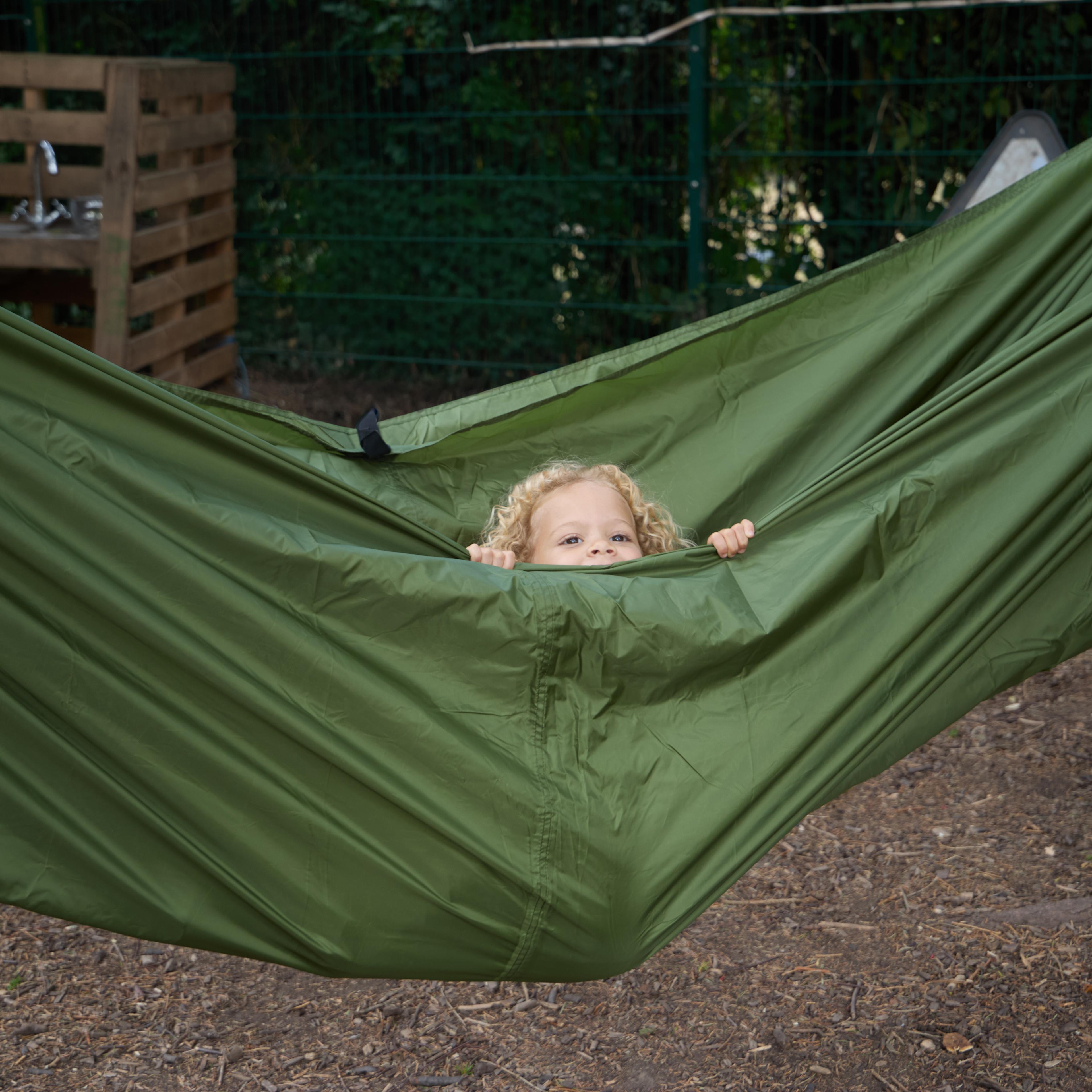 Hammock/Tarpaulin 3x3m with Rope & Pegs from Hope Education