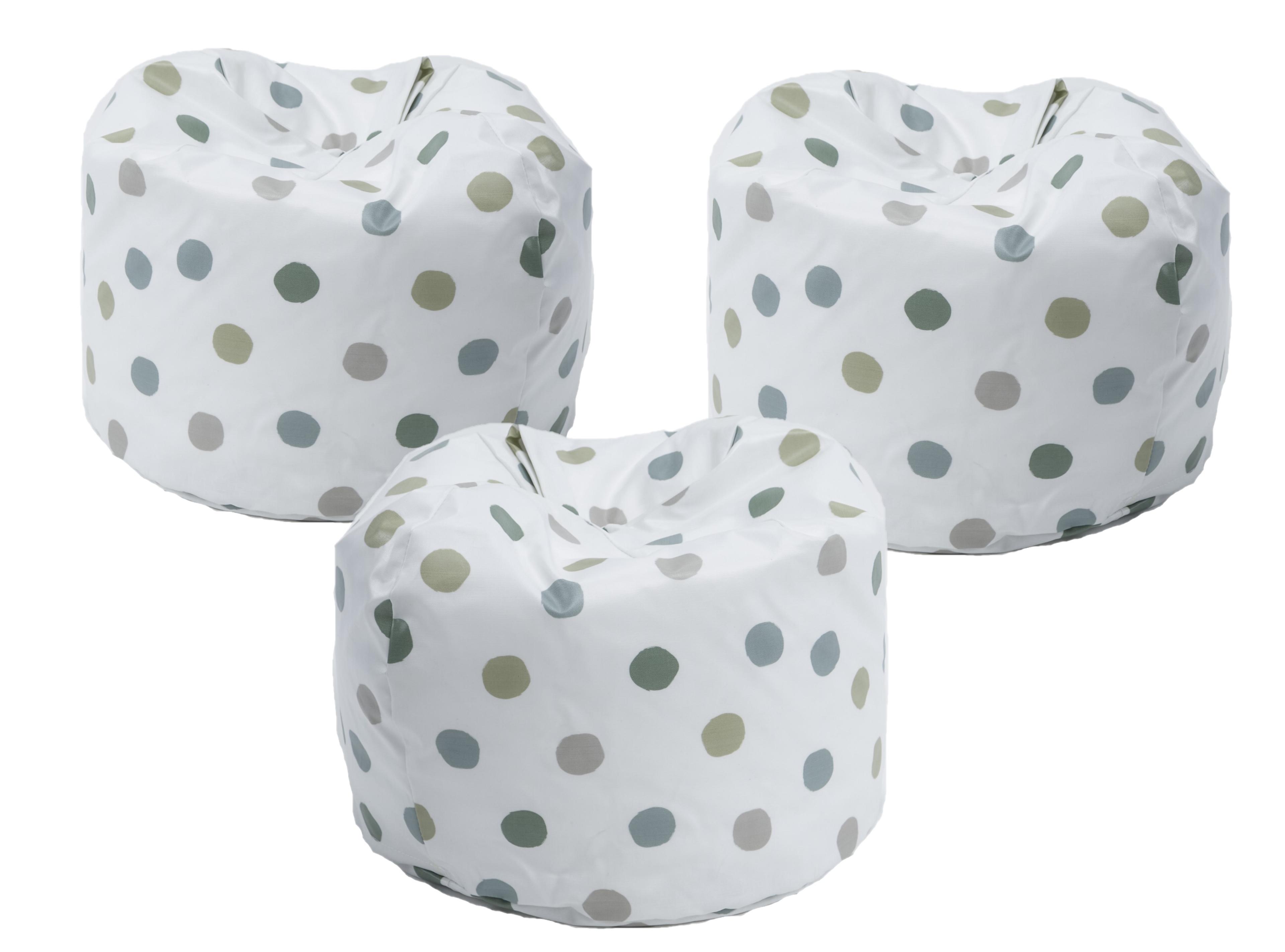 Classmates Pebble Antimicrobial Spot Print Nursery Bean Bags