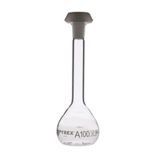 Pyrex Stoppered Volumetric Flask (Class A) 100ml - Pack of 5