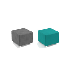 Turquoise and Grey Colour Cubes - Pack of 2