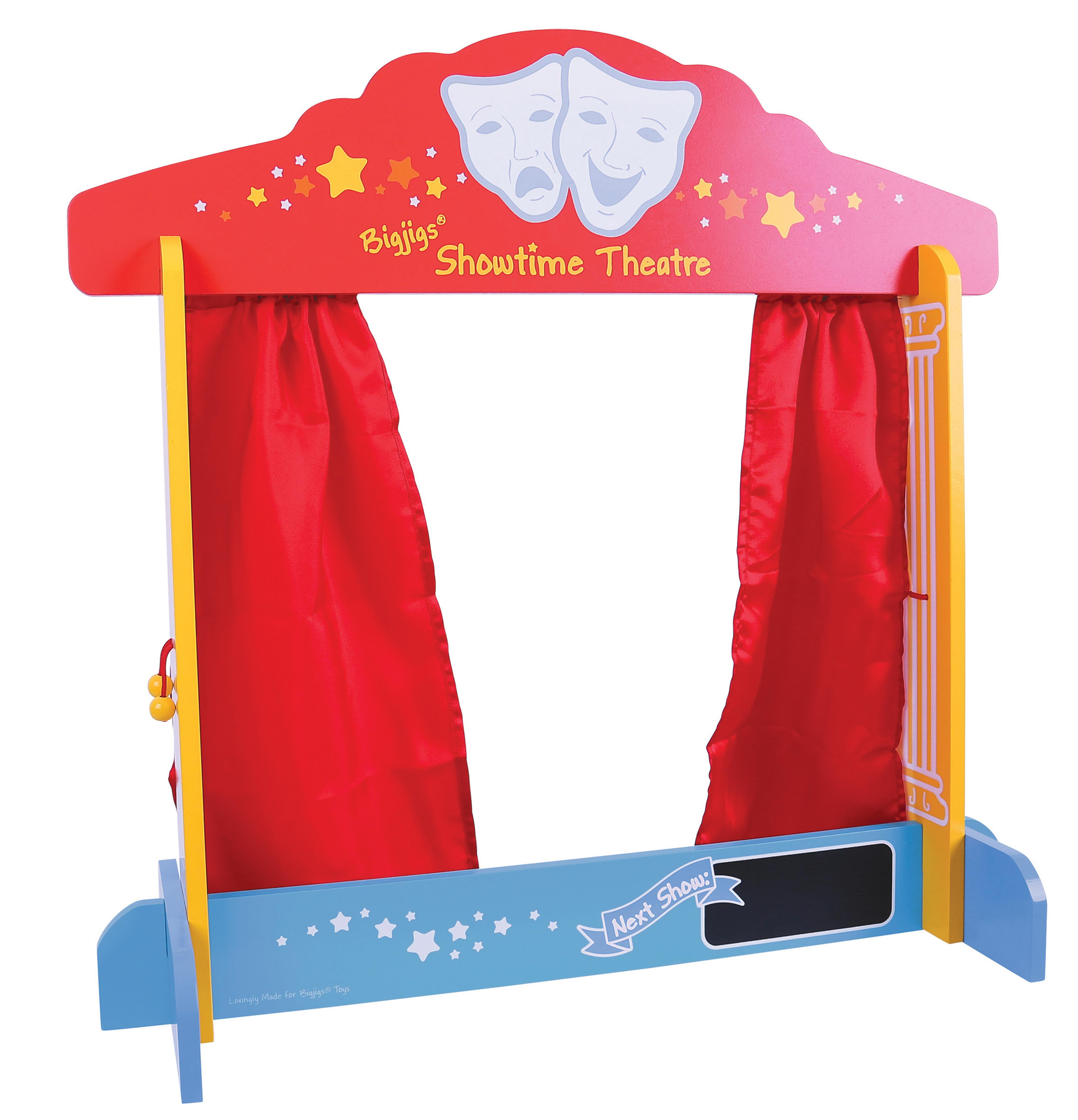 BIGJIGS Toys Table Top Theatre