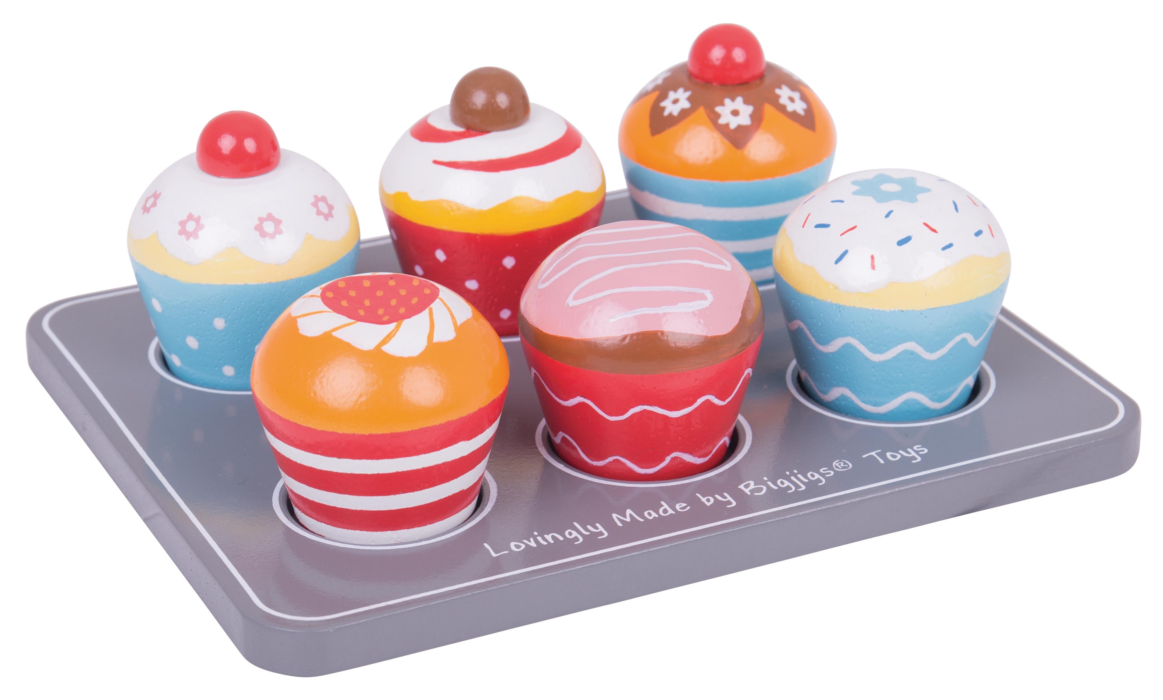 BIGJIGS Toys Muffin Tray