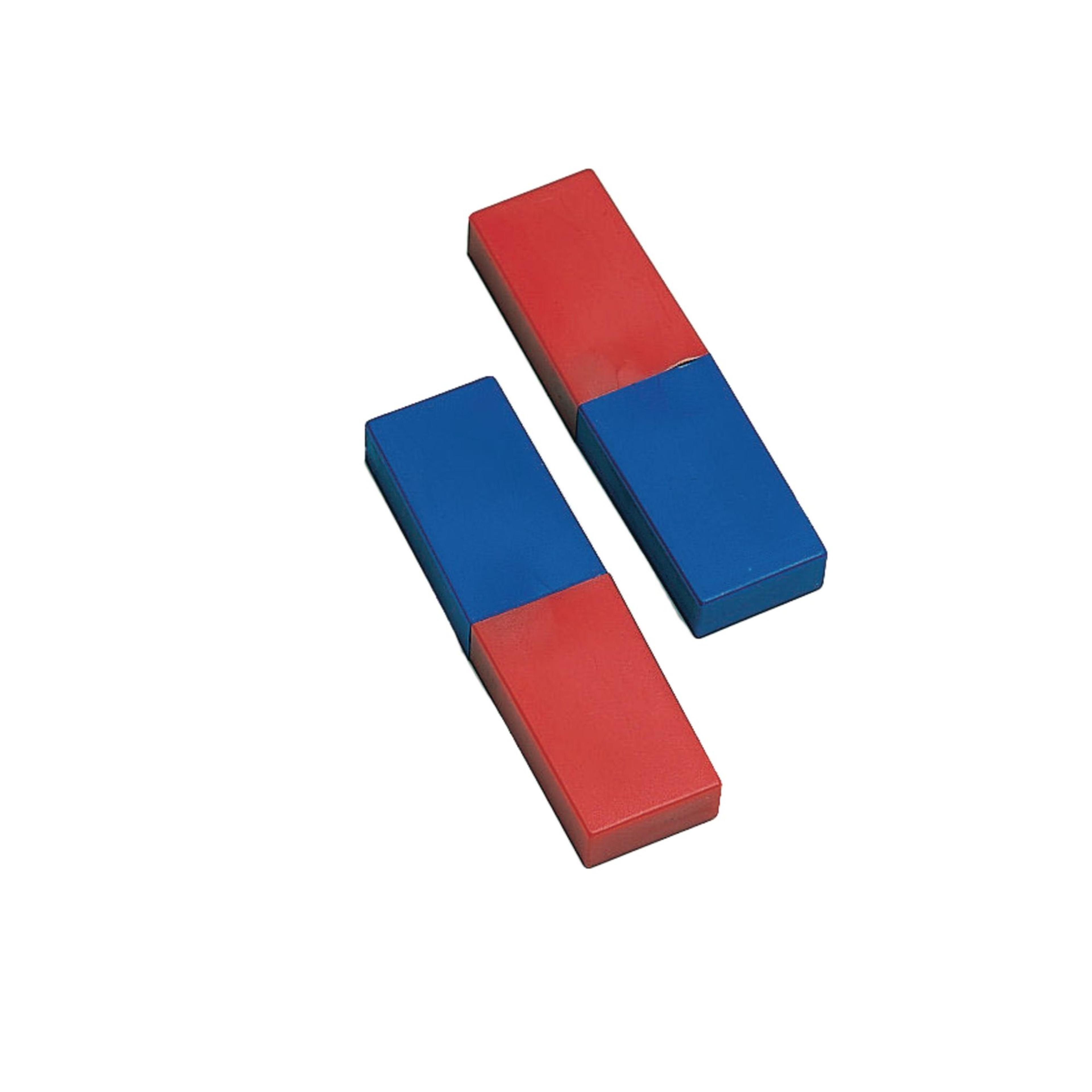 Bar Magnets: Plastic Coated Ceramic