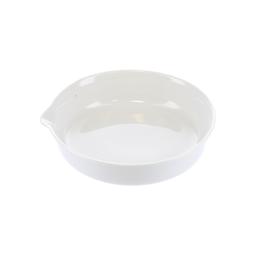 Shallow Flat Bottom Porcelain Evaporating Basin - 80mm/50ml