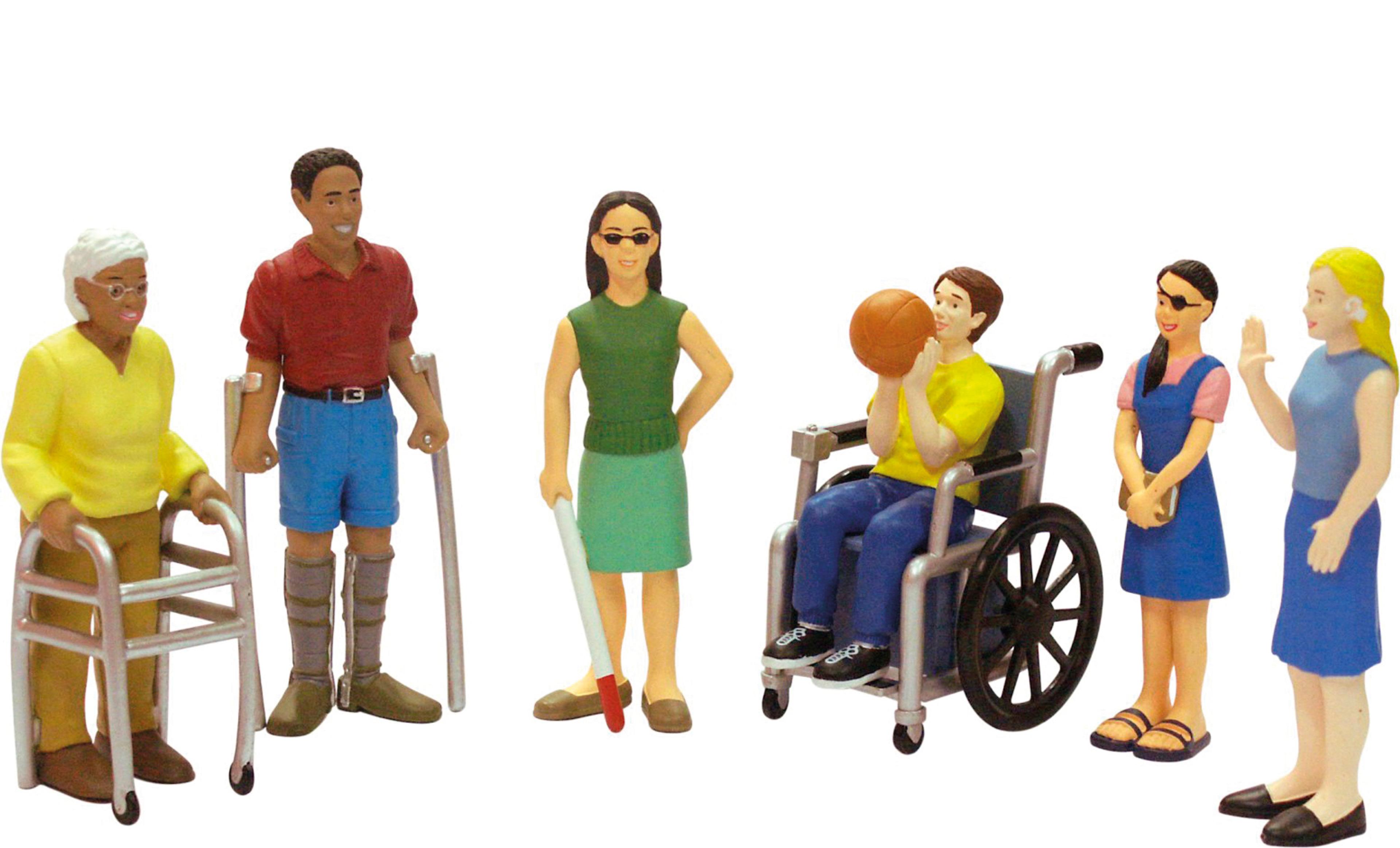 miniland Differing Abilities People - Set of 6