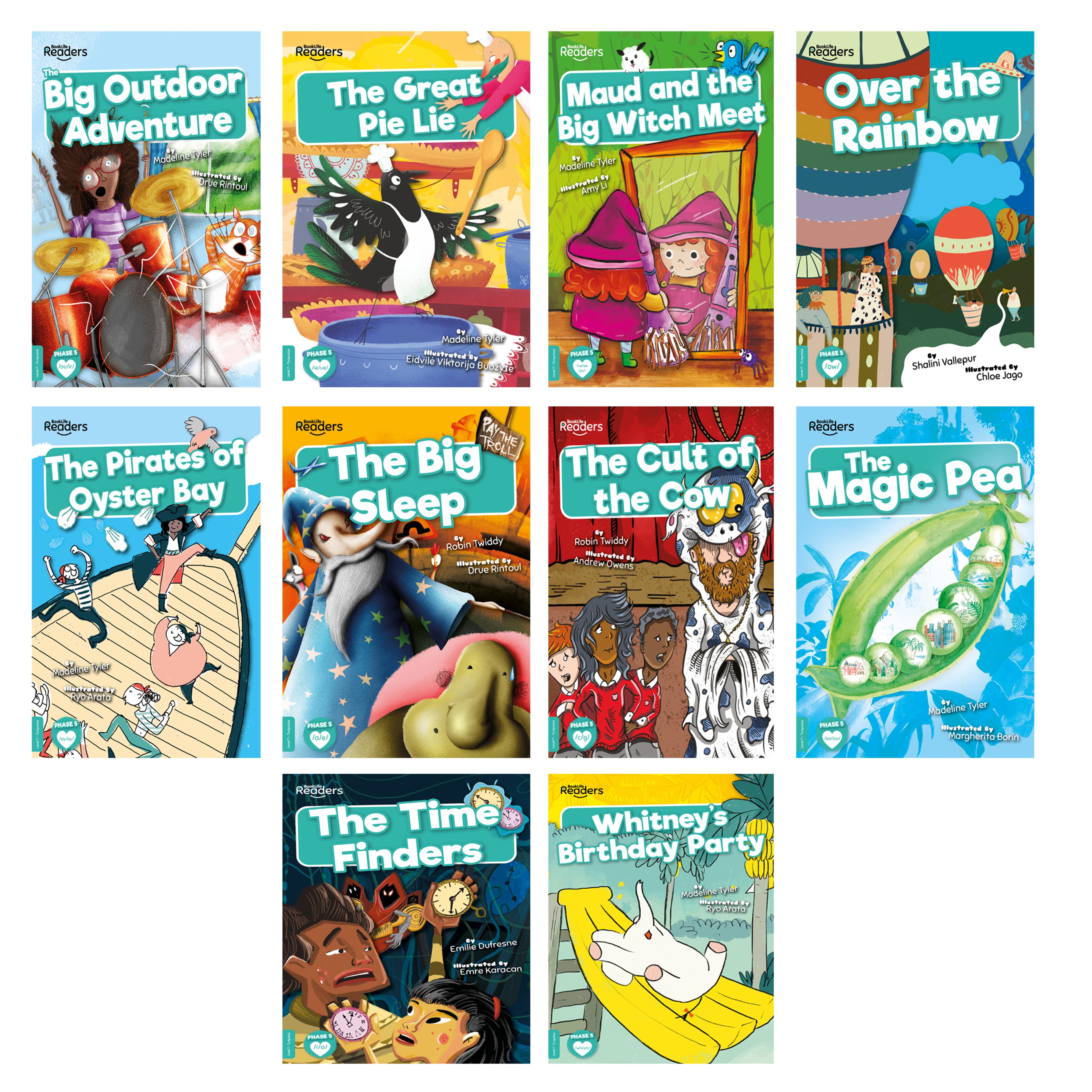 Book Life Level 7: Turquoise Fiction Banded Readers