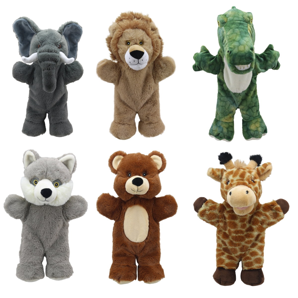 ECO Walking Puppets – Wild Animals Pack of 6 | CP00053323 | Findel ...