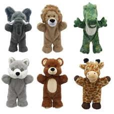 ECO Walking Puppets – Wild Animals Pack of 6