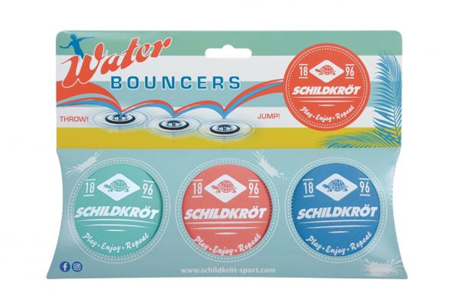 Schildkrot Water Bouncer Balls - Assorte