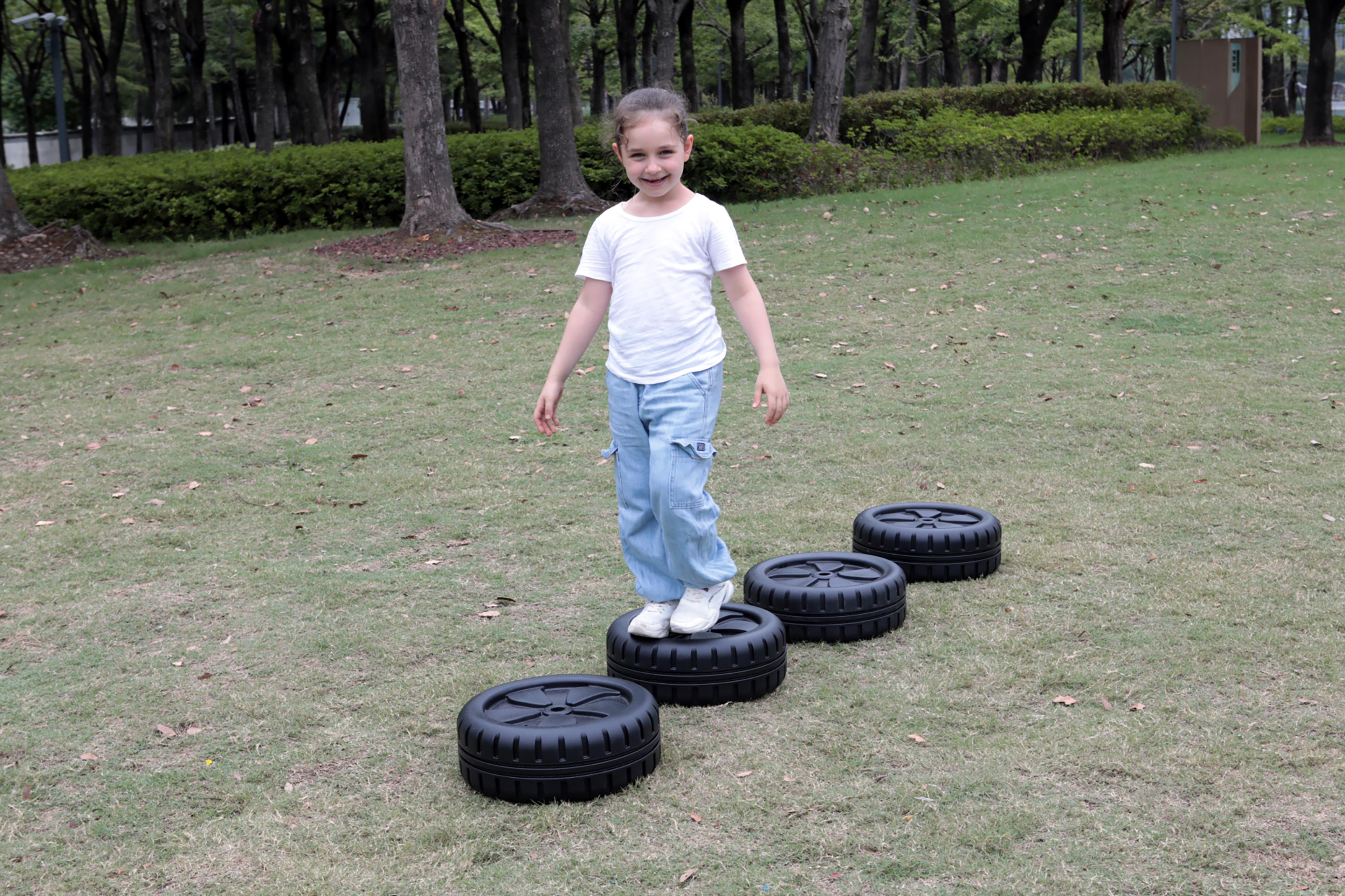 Wisdom Tyre Challenge Black Set (400 x 150) - 4 Piece