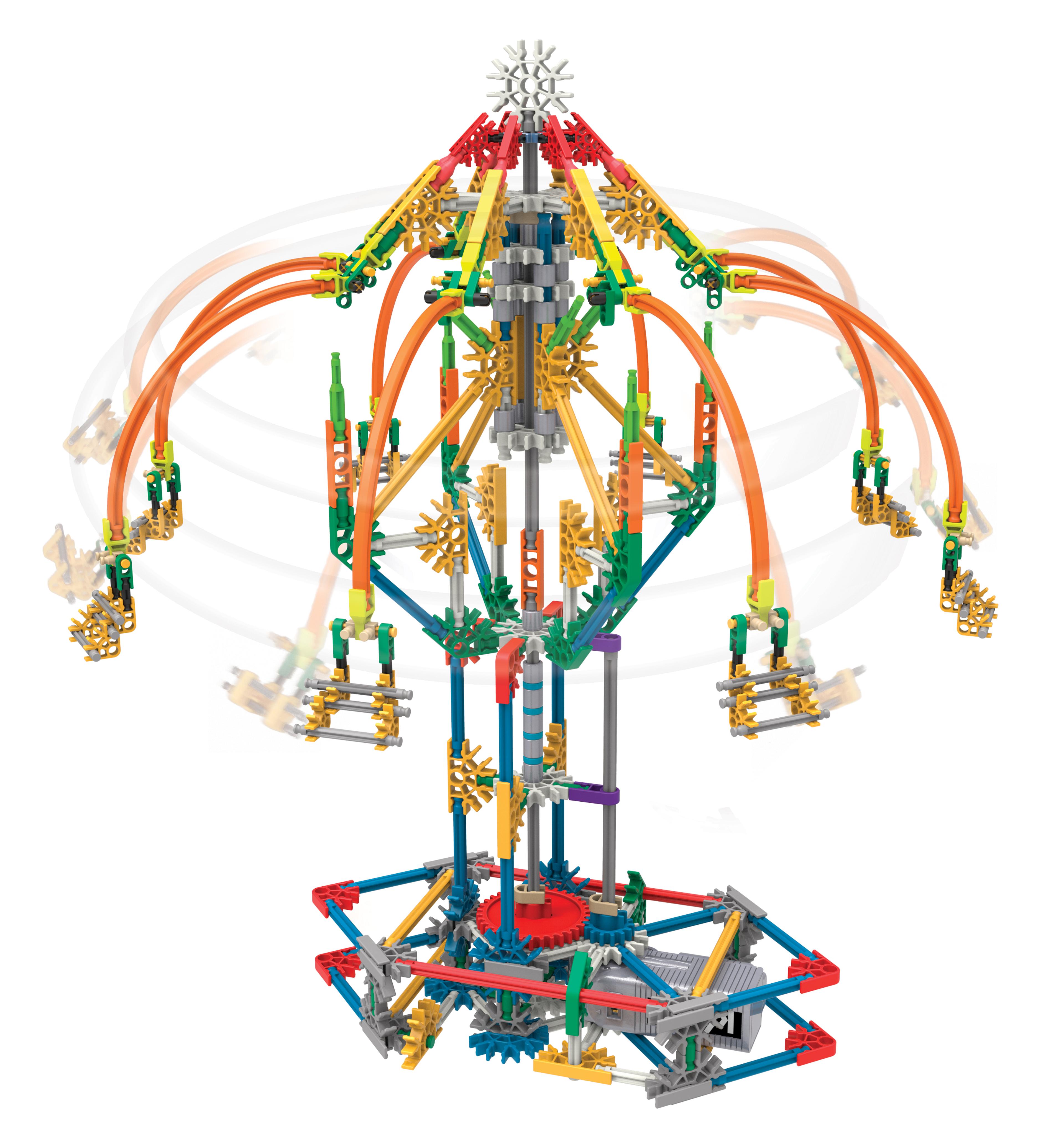 K'NEX STEM Explorations Swing Rides Set