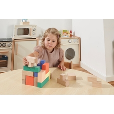 Wooden Blocks Construction Puzzle from Hope Education - Pack of 20