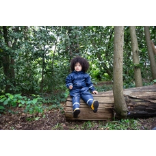 Muddy Puddles Puddleflex All in One Suit 12-18m Navy 