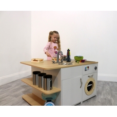 Role Play Island Kitchen from Hope Education - Grey