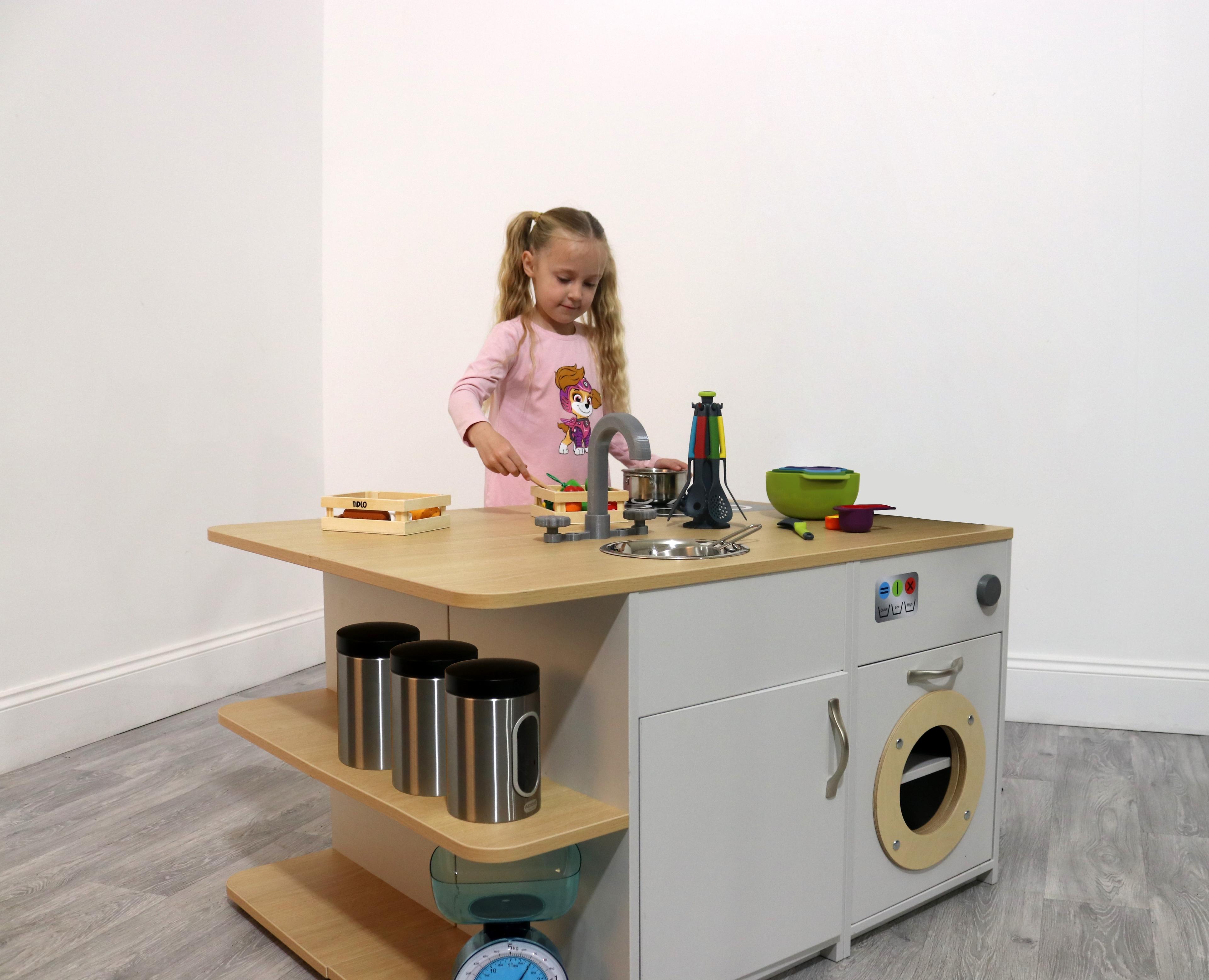 Role Play Island Kitchen from Hope Education - Grey
