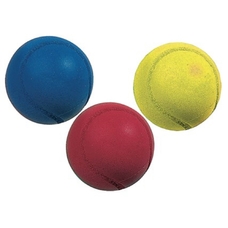 Findel Everyday Foam Tennis Balls - Assorted - 65mm - Pack of 3