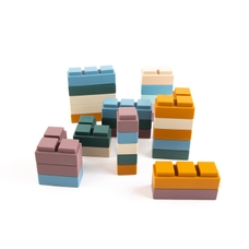 Silicone Building Blocks from Hope - Pack 30