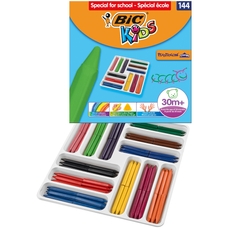 BIC Triangular Crayons - Pack of 144