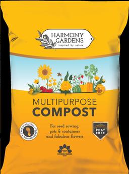  HARMONY GARDENS Multipurpose Peat-Free Compost - 50L  
