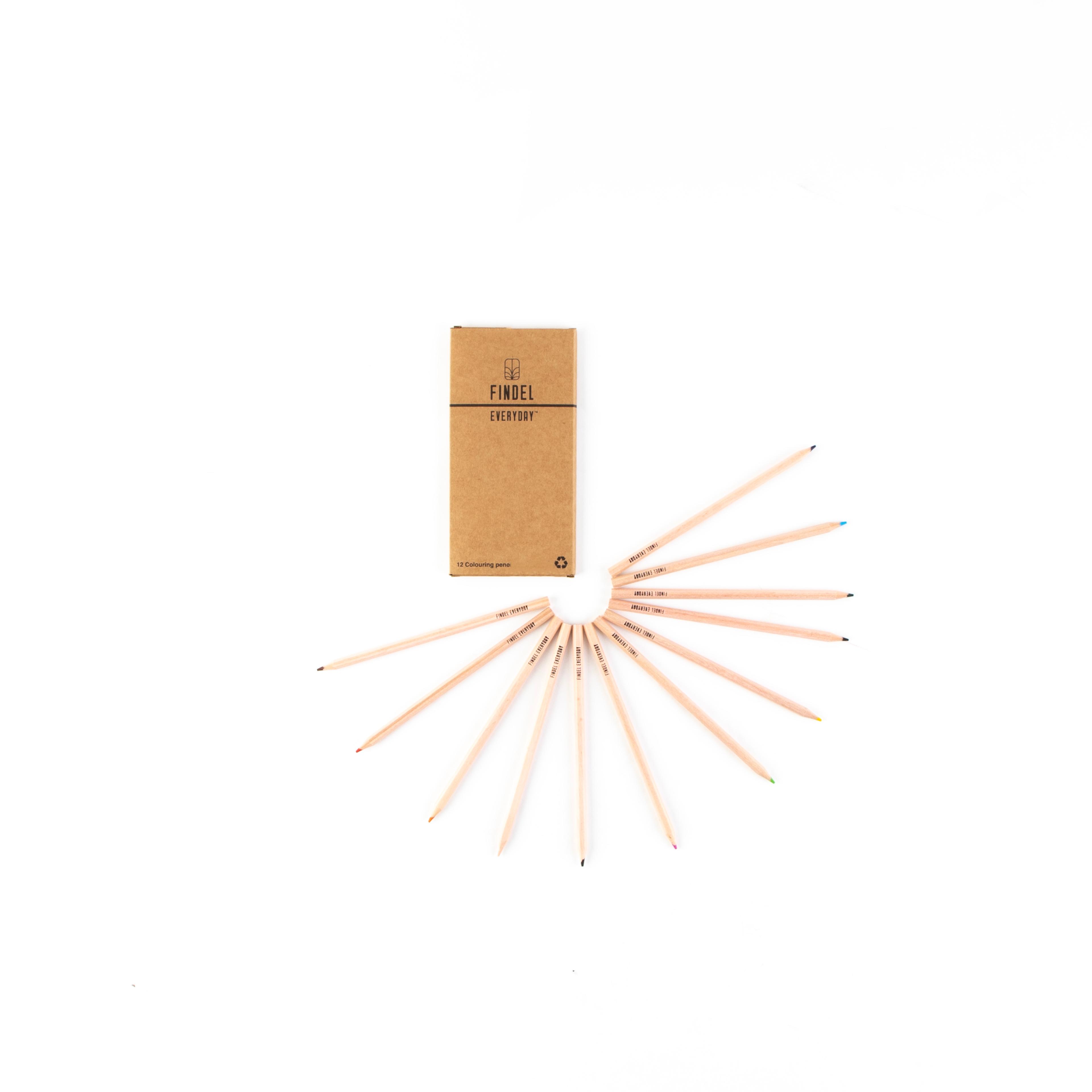 Findel Everyday Colouring Pencils - Pack of 12